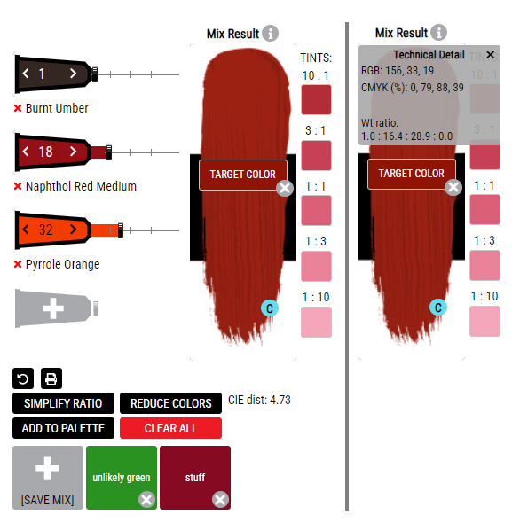 Mixresult Info 02